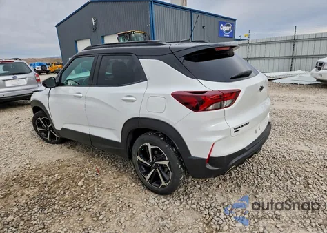 2022 Chevrolet Trailblazer Rs z USA, uszkodzony, nr VIN KL79MUSL9NB035476